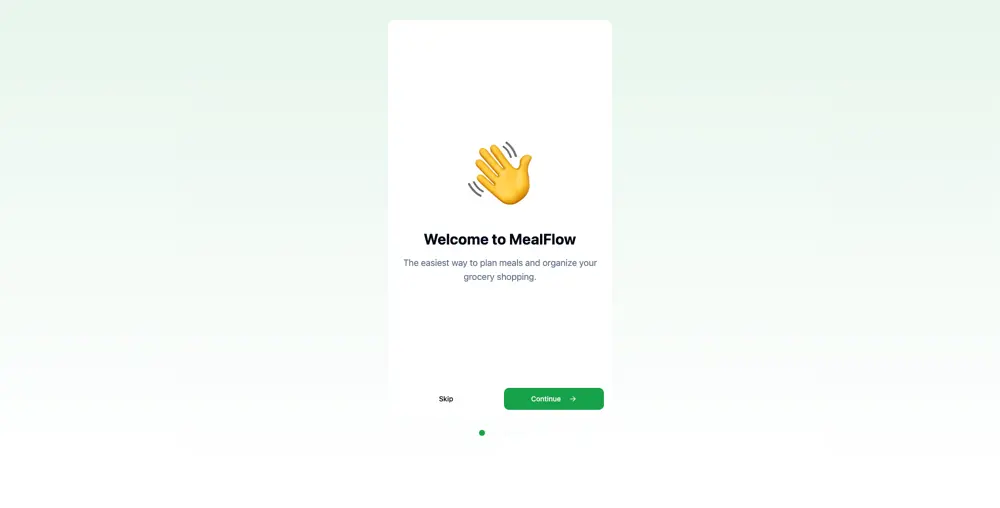 MealFlow screenshot